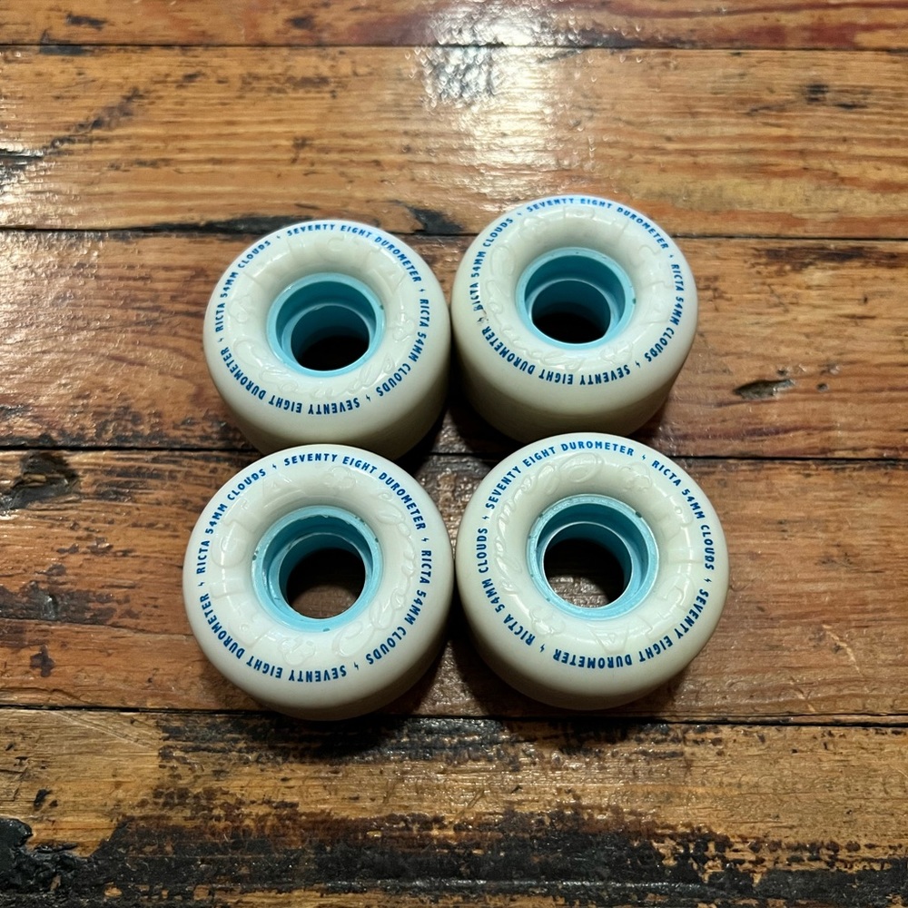 Ricta clouds blue skate wheels-52mm 78a